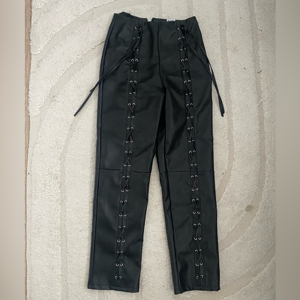 Princess Polly Leather Pants